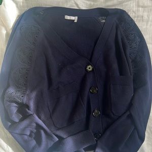 Navy Chloé Cardigan